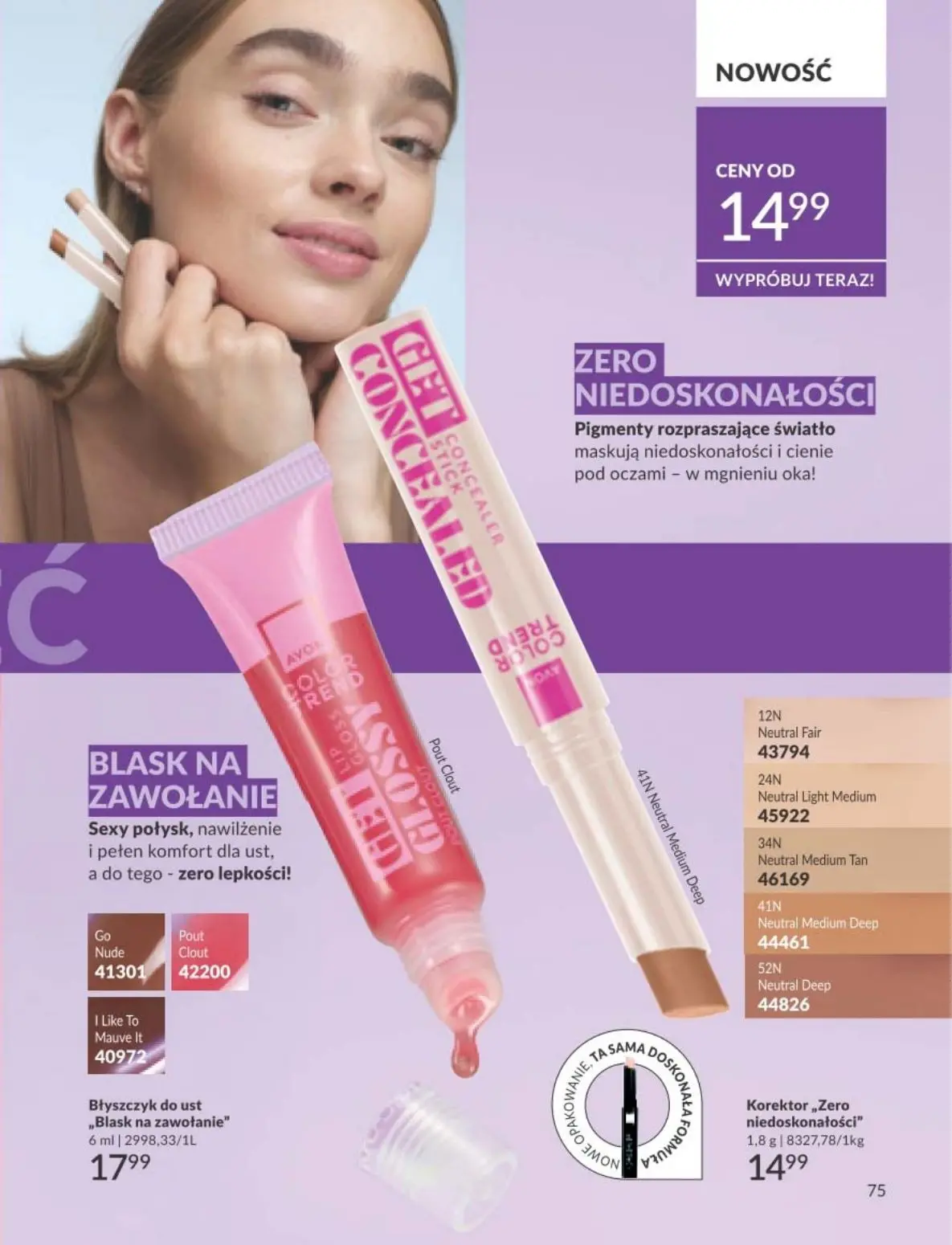 gazetka promocyjna AVON - Strona 75