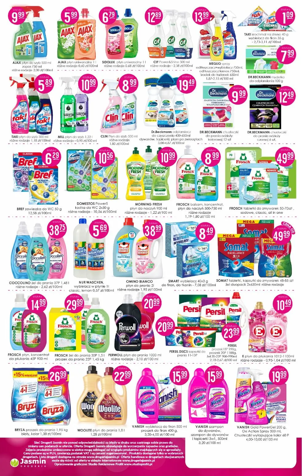 gazetka promocyjna DROGERIE JASMIN  - Strona 8