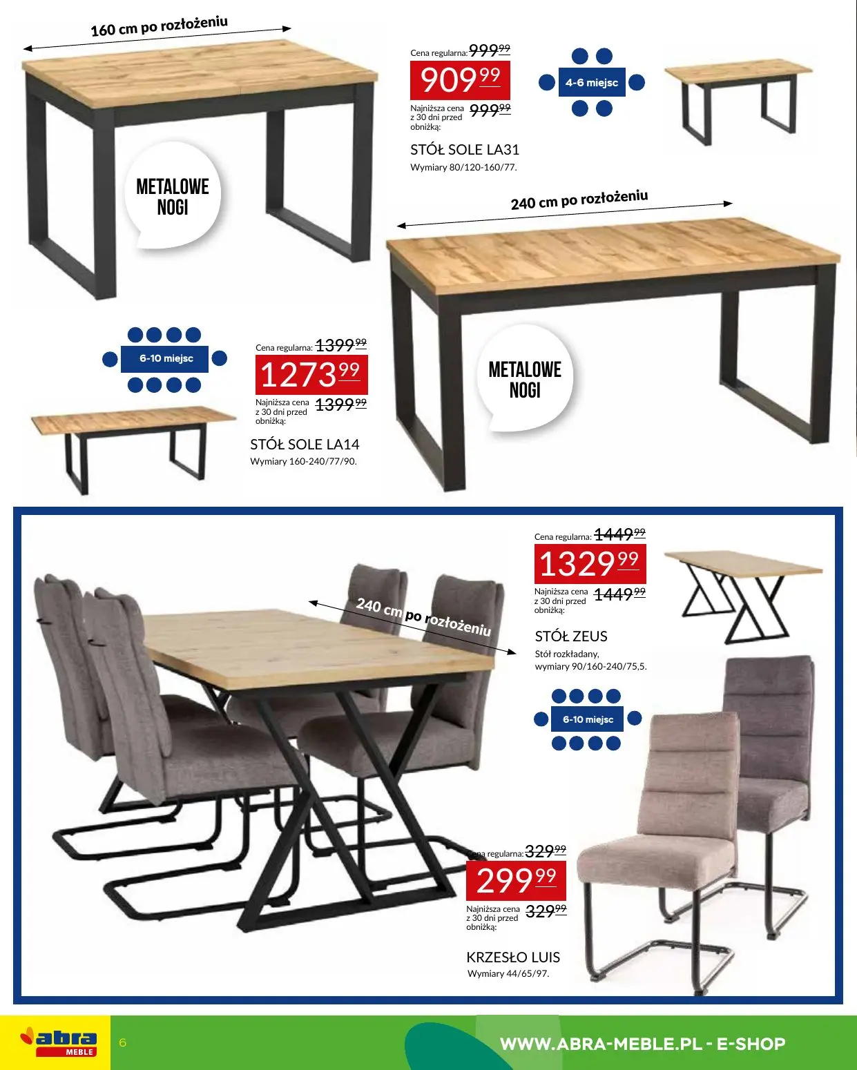 gazetka promocyjna abra meble  - Strona 6