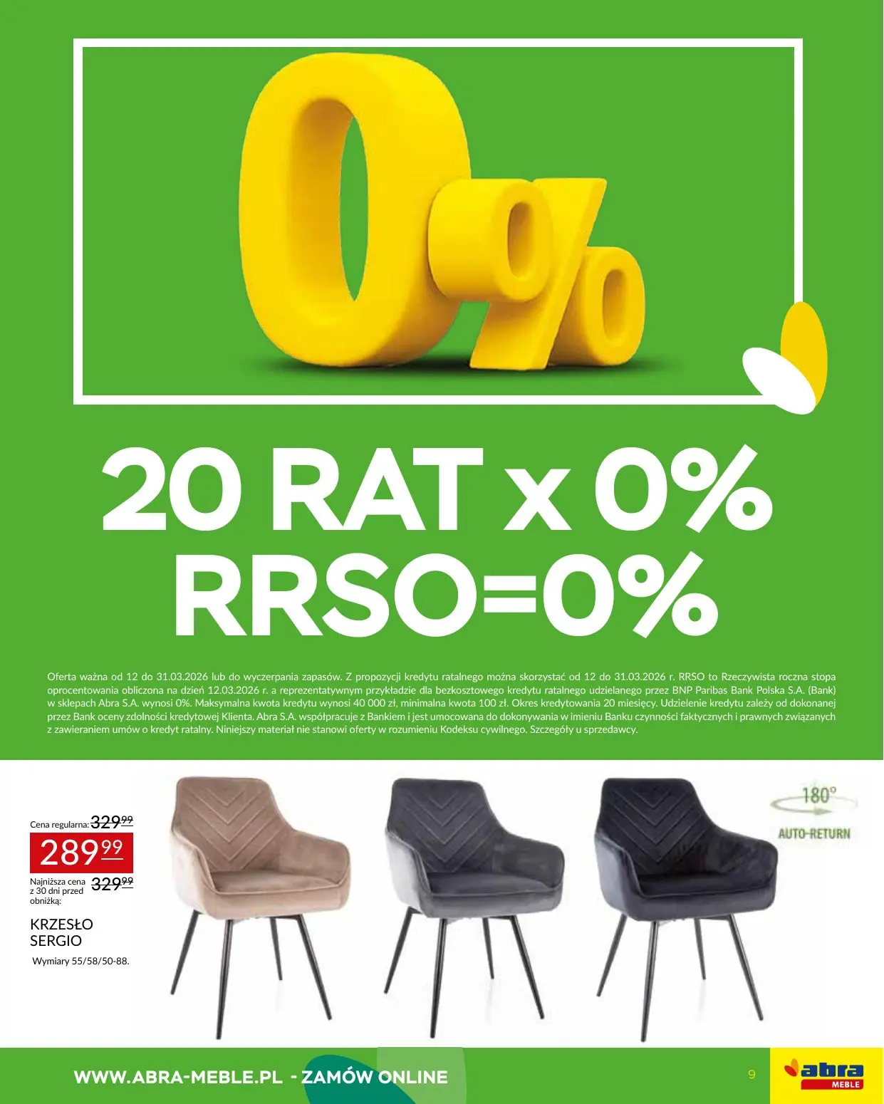 gazetka promocyjna abra meble  - Strona 9