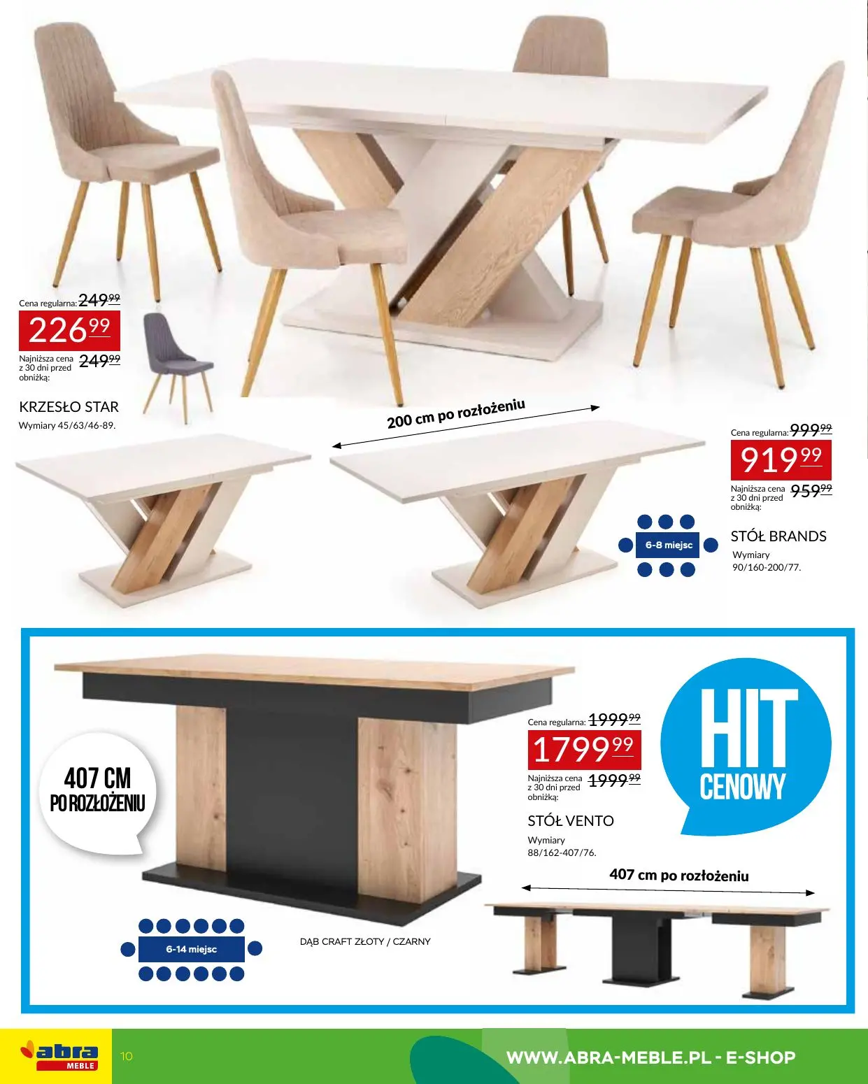 gazetka promocyjna abra meble  - Strona 10