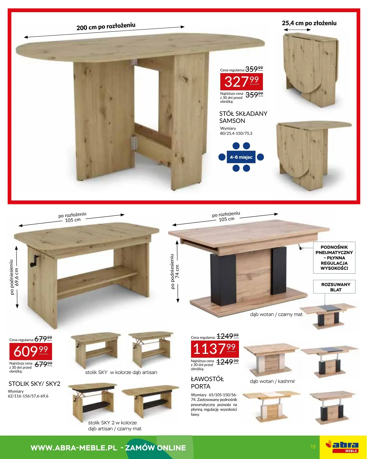 gazetka promocyjna abra meble  - Strona 13