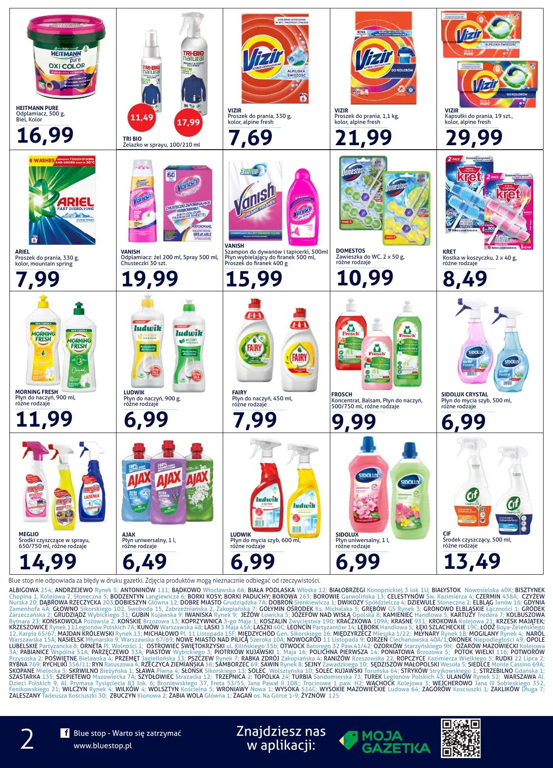 gazetka promocyjna Blue stop  - Strona 2