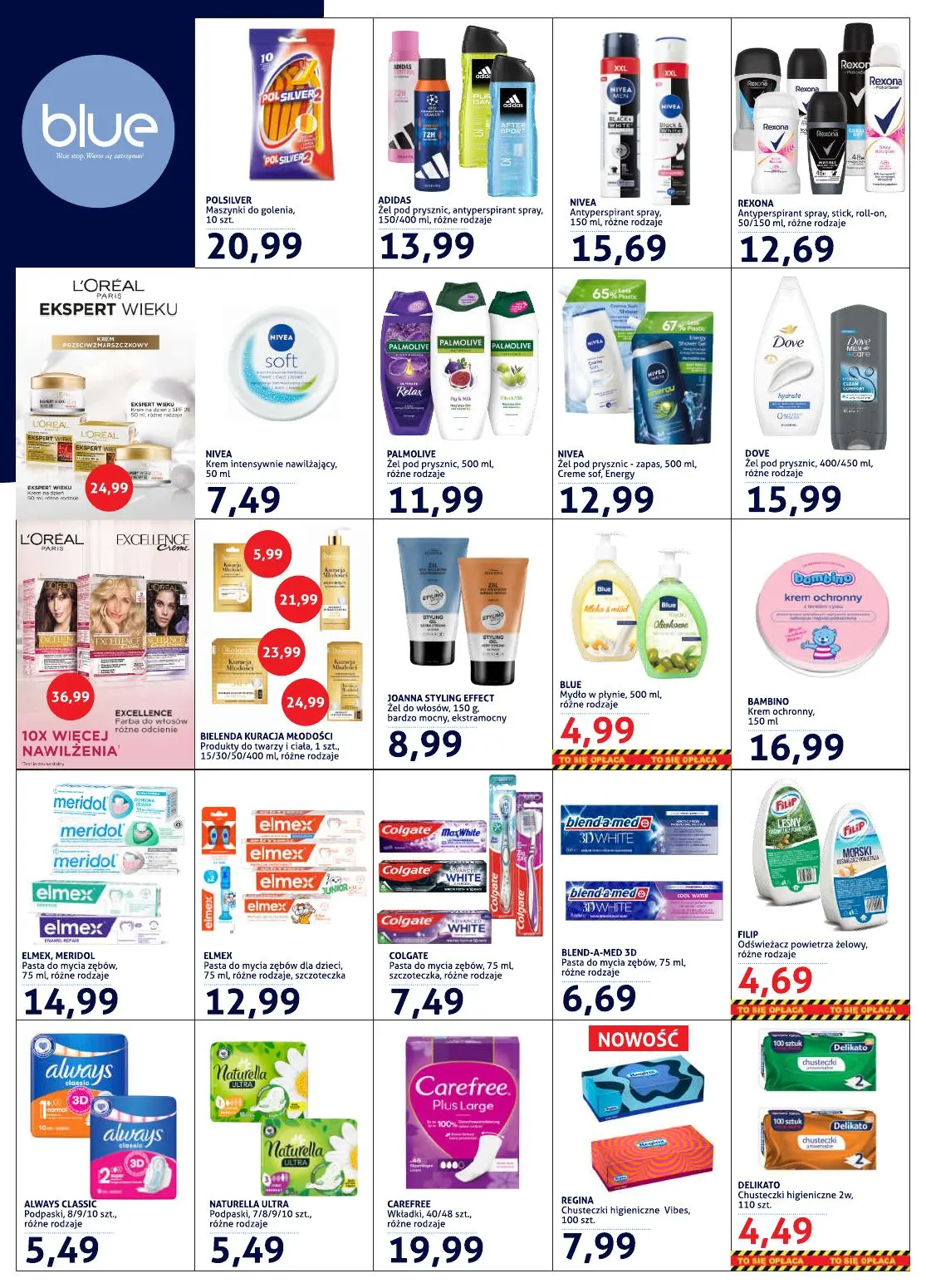 gazetka promocyjna Blue stop  - Strona 2