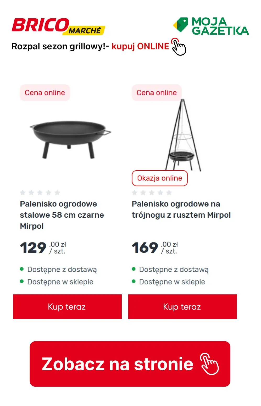 gazetka promocyjna BRICOMARCHE Rozpal sezon grillowy! - Strona 2