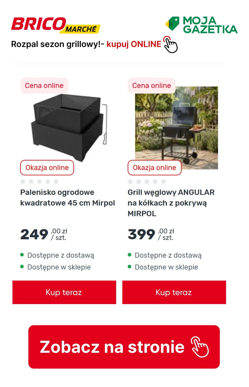 gazetka promocyjna BRICOMARCHE Rozpal sezon grillowy! - Strona 3