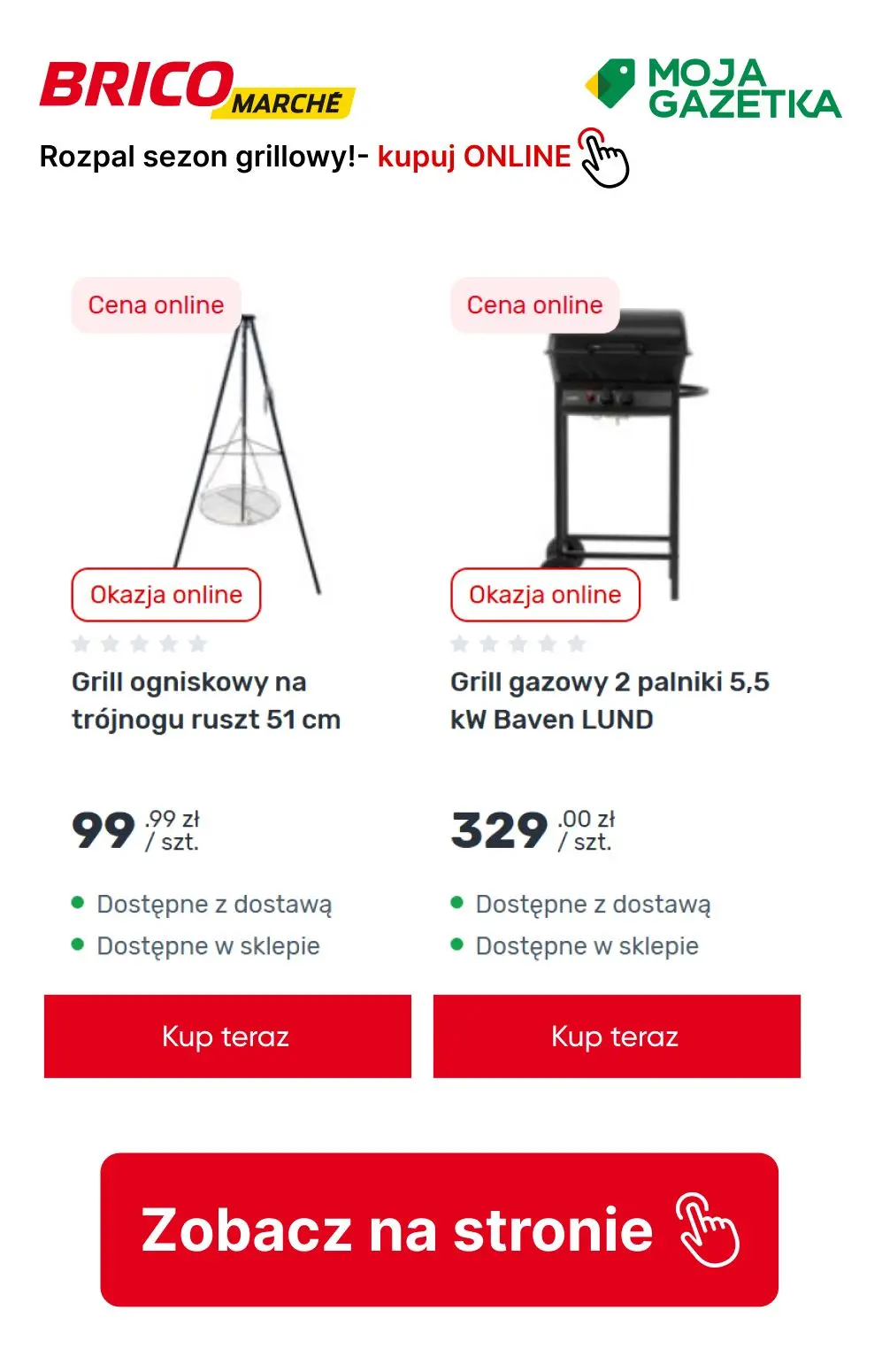 gazetka promocyjna BRICOMARCHE Rozpal sezon grillowy! - Strona 4
