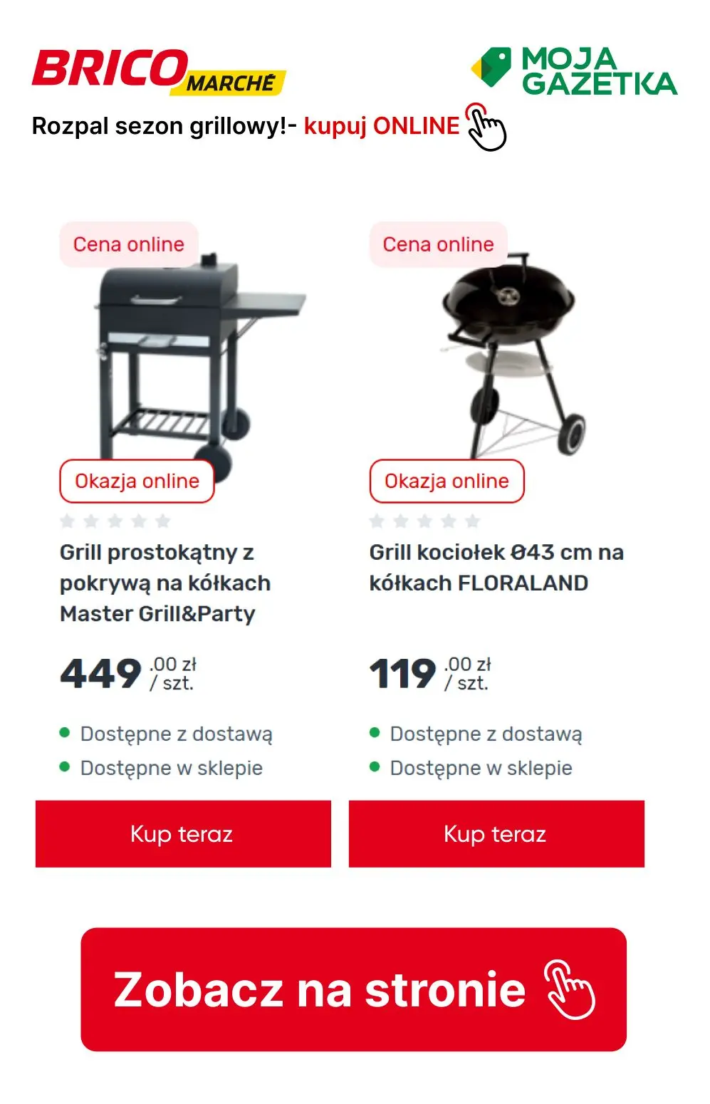 gazetka promocyjna BRICOMARCHE Rozpal sezon grillowy! - Strona 5