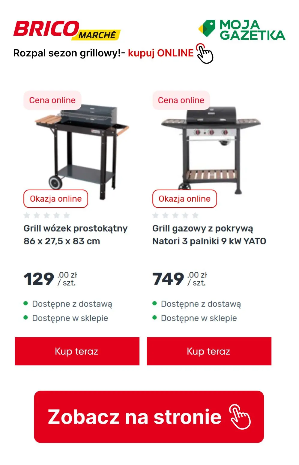 gazetka promocyjna BRICOMARCHE Rozpal sezon grillowy! - Strona 6
