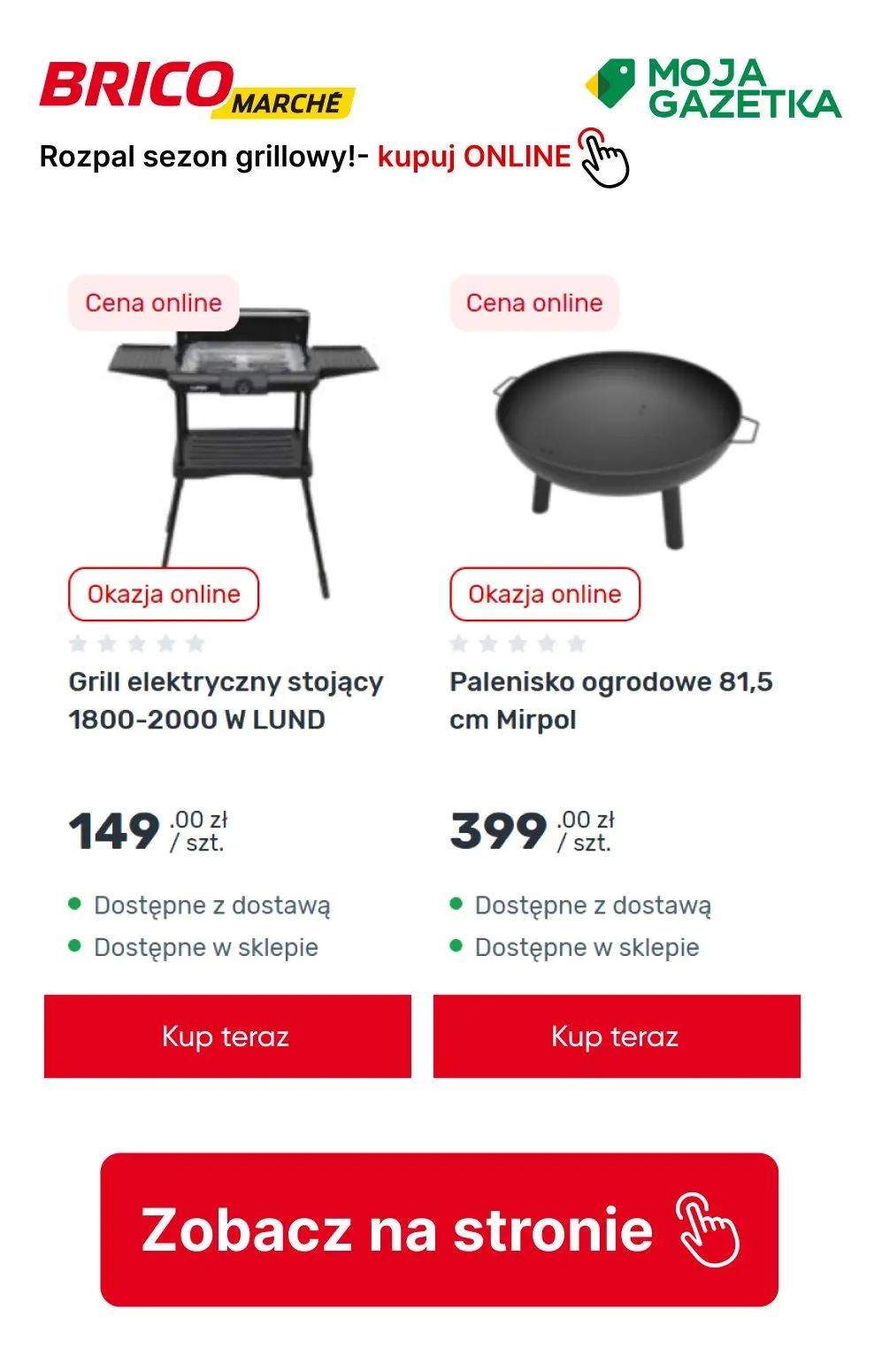 gazetka promocyjna BRICOMARCHE Rozpal sezon grillowy! - Strona 7