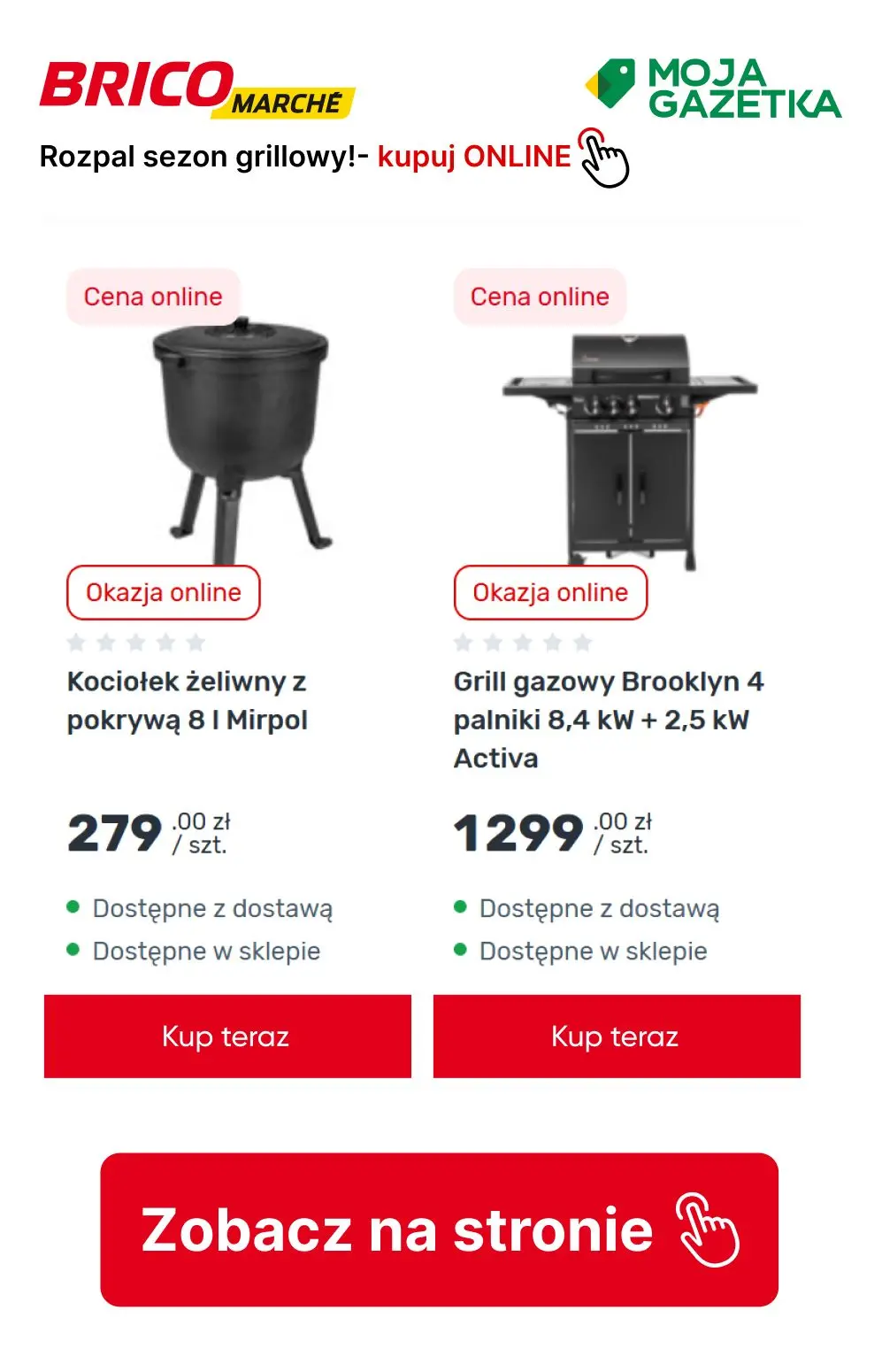gazetka promocyjna BRICOMARCHE Rozpal sezon grillowy! - Strona 8