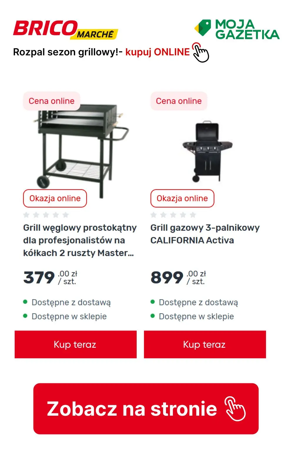 gazetka promocyjna BRICOMARCHE Rozpal sezon grillowy! - Strona 10