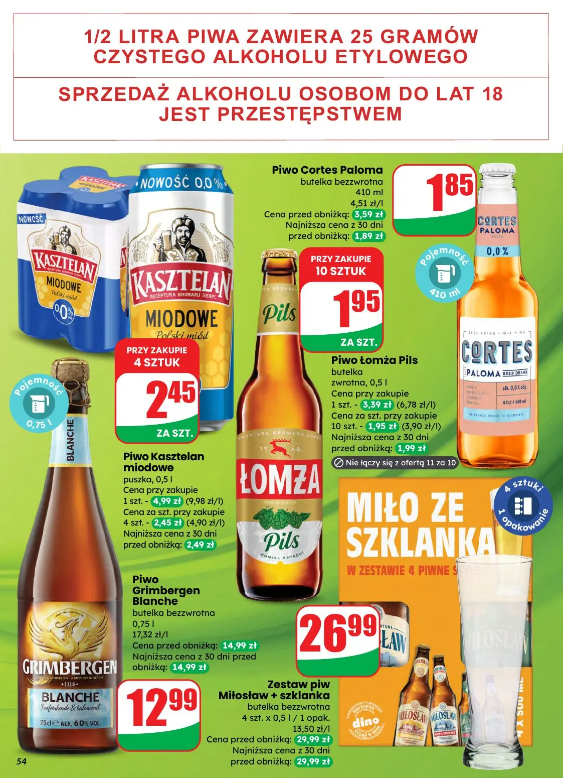 gazetka promocyjna dino Najbliżej Ciebie - Strona 54