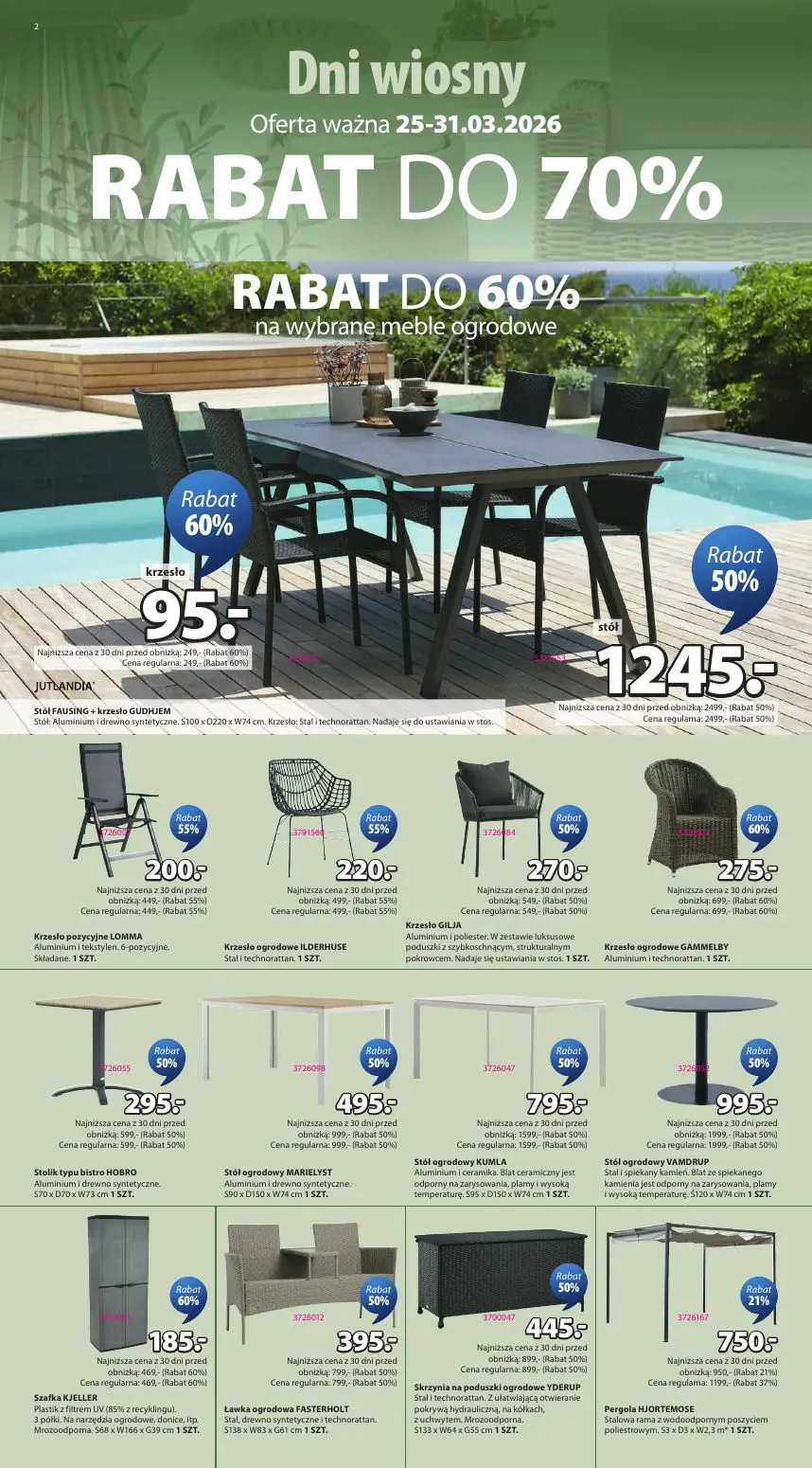 gazetka promocyjna JYSK Dni wiosny - Strona 2