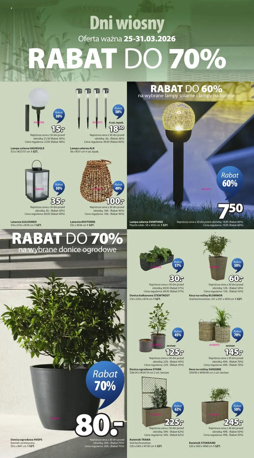 gazetka promocyjna JYSK Dni wiosny - Strona 4