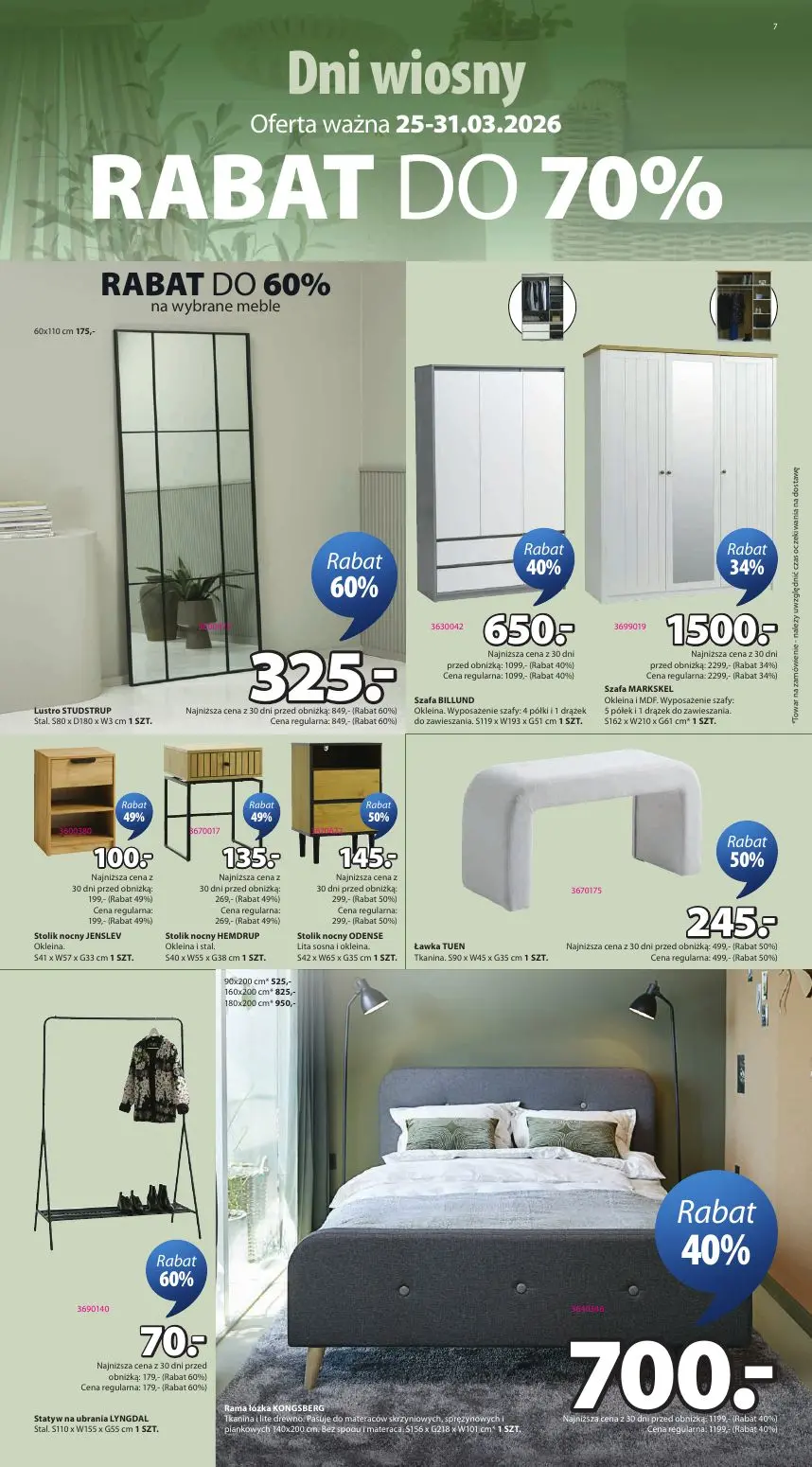 gazetka promocyjna JYSK Dni wiosny - Strona 7