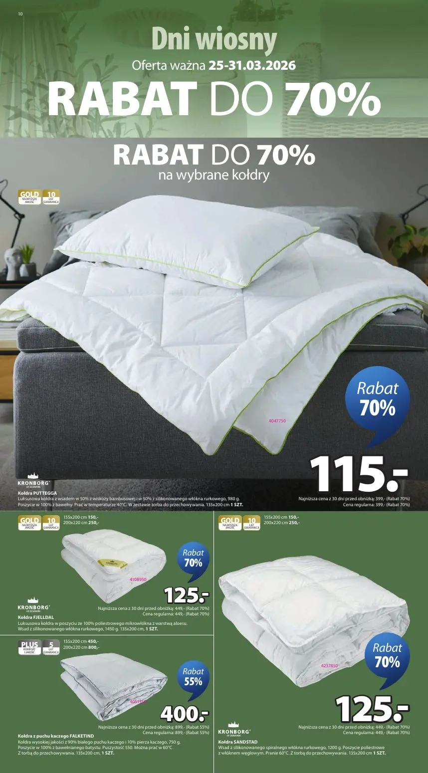 gazetka promocyjna JYSK Dni wiosny - Strona 10