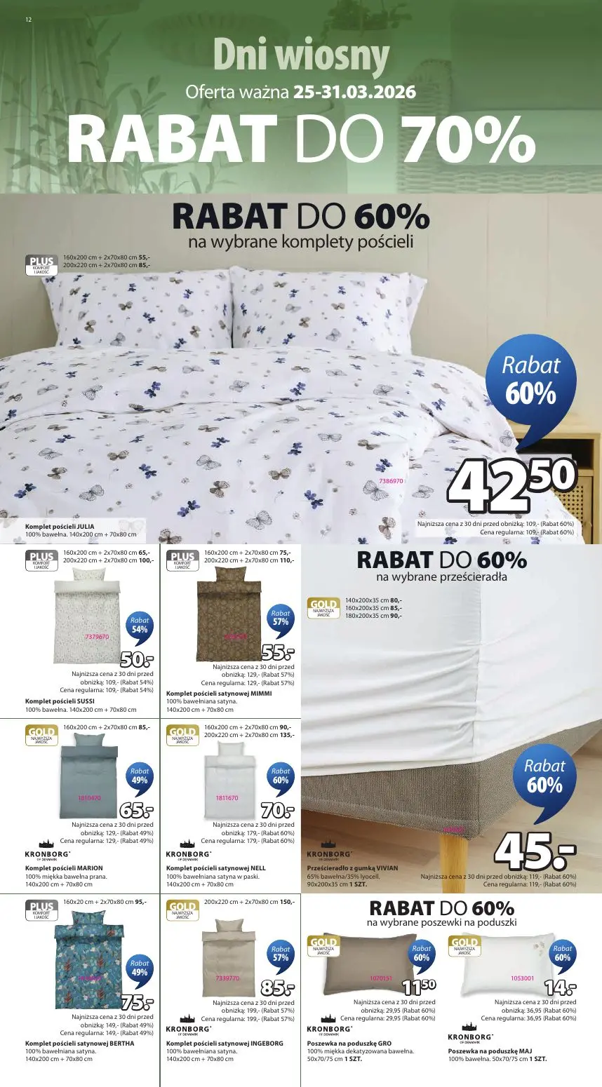 gazetka promocyjna JYSK Dni wiosny - Strona 12