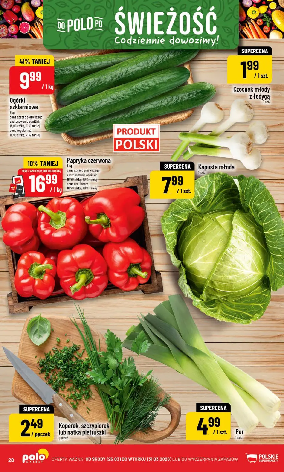 gazetka promocyjna POLOmarket Pomorskie, Zachodniopomorskie, Kujawsko-pomorskie - Strona 28