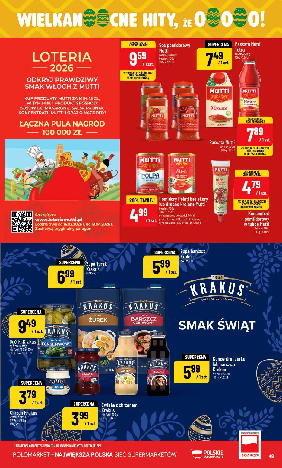 gazetka promocyjna POLOmarket Pomorskie, Zachodniopomorskie, Kujawsko-pomorskie - Strona 49