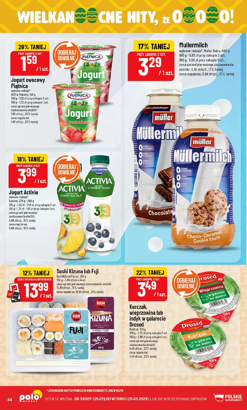 gazetka promocyjna POLOmarket Kujawsko-pomorskie - Strona 44