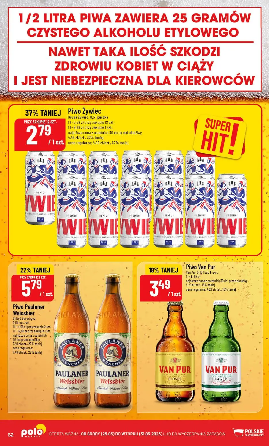 gazetka promocyjna POLOmarket Kujawsko-pomorskie - Strona 62