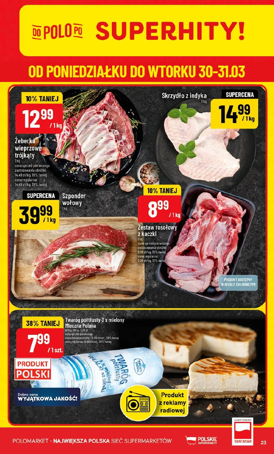 gazetka promocyjna POLOmarket Dolnośląskie, Opolskie, Śląskie, Łódzkie - Strona 23