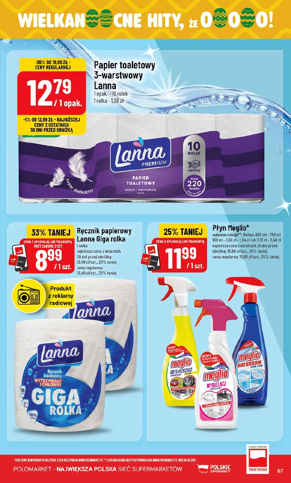 gazetka promocyjna POLOmarket Dolnośląskie, Opolskie, Śląskie, Łódzkie - Strona 67