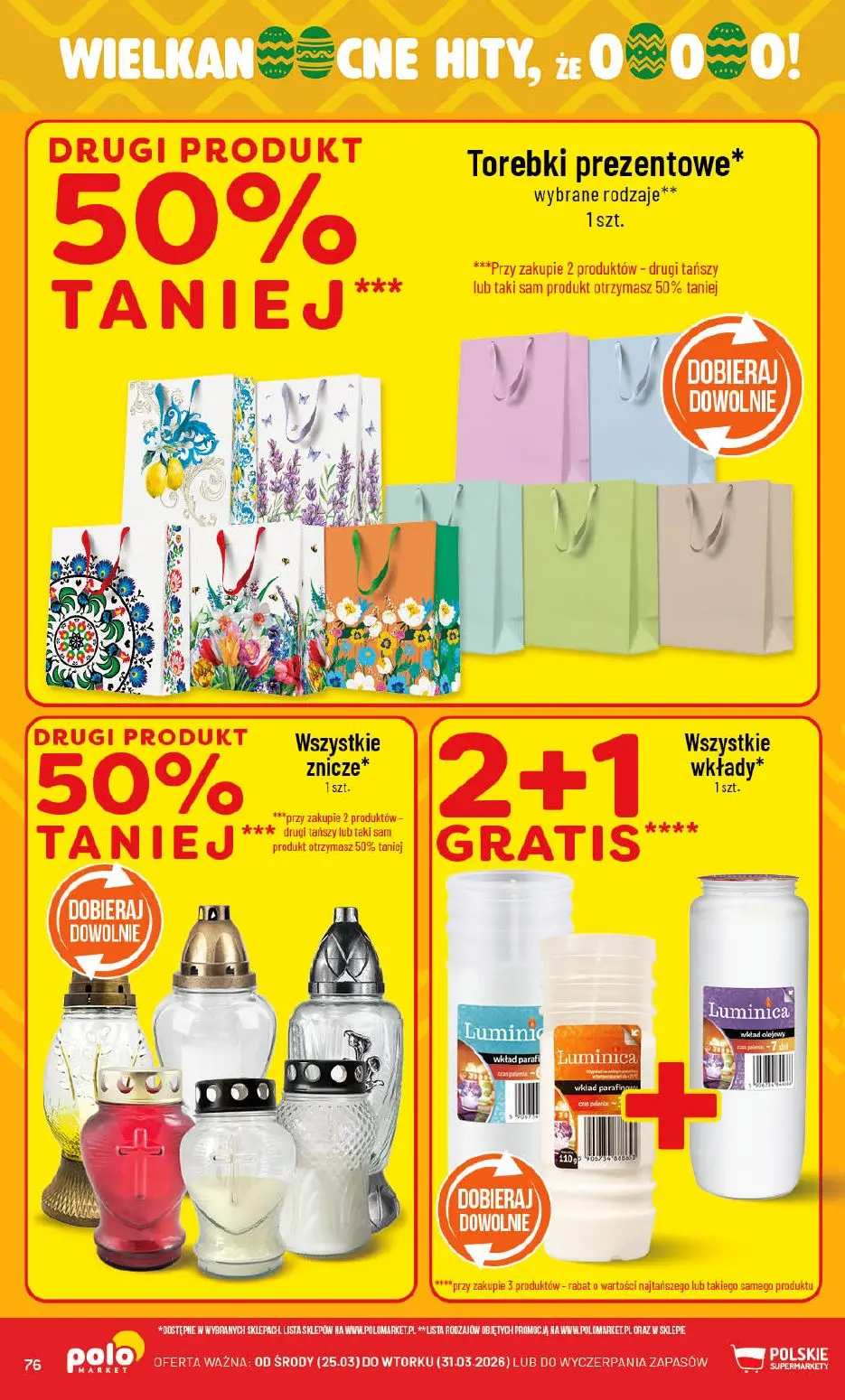gazetka promocyjna POLOmarket Do POLO po wielkanocne HITY - Strona 76