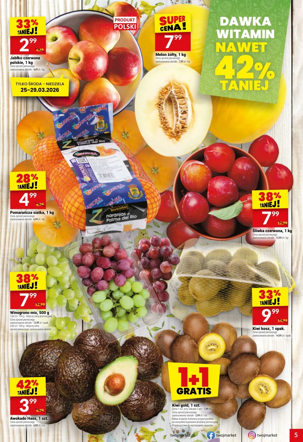 gazetka promocyjna Twój Market  - Strona 5