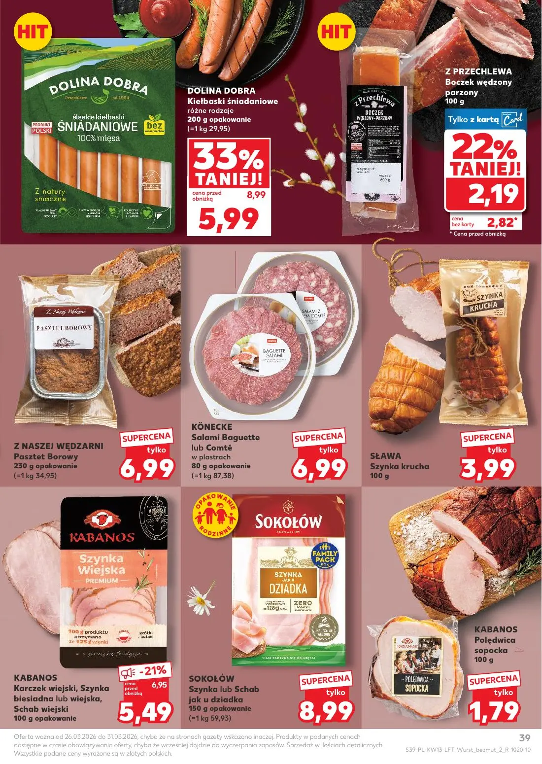 gazetka promocyjna Kaufland Jak Święta kocham! - Strona 39
