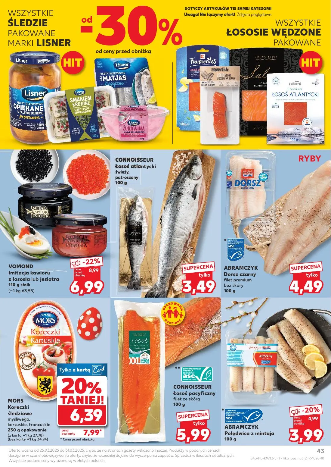 gazetka promocyjna Kaufland Jak Święta kocham! - Strona 43