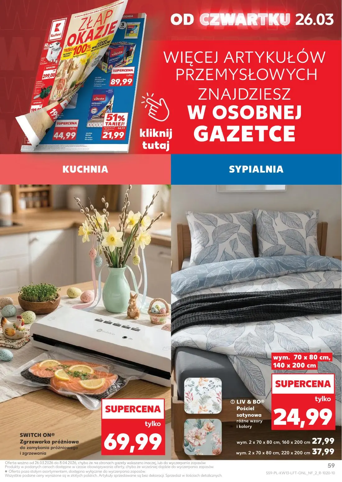 gazetka promocyjna Kaufland Jak Święta kocham! - Strona 59