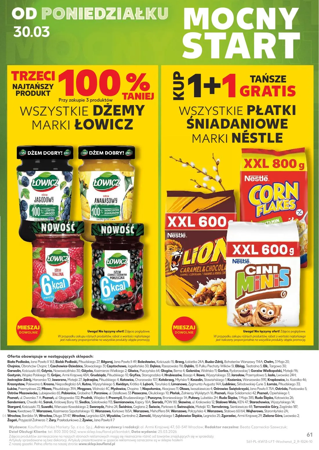 gazetka promocyjna Kaufland Jak Święta kocham! - Strona 61