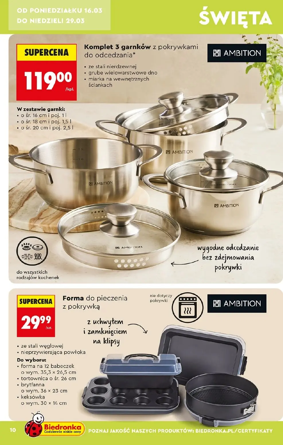 gazetka promocyjna Biedronka Hity i inspiracje Biedronki - Strona 10