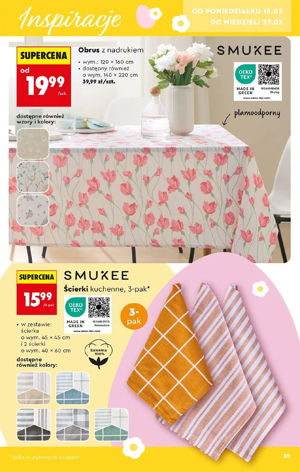 gazetka promocyjna Biedronka Hity i inspiracje Biedronki - Strona 39