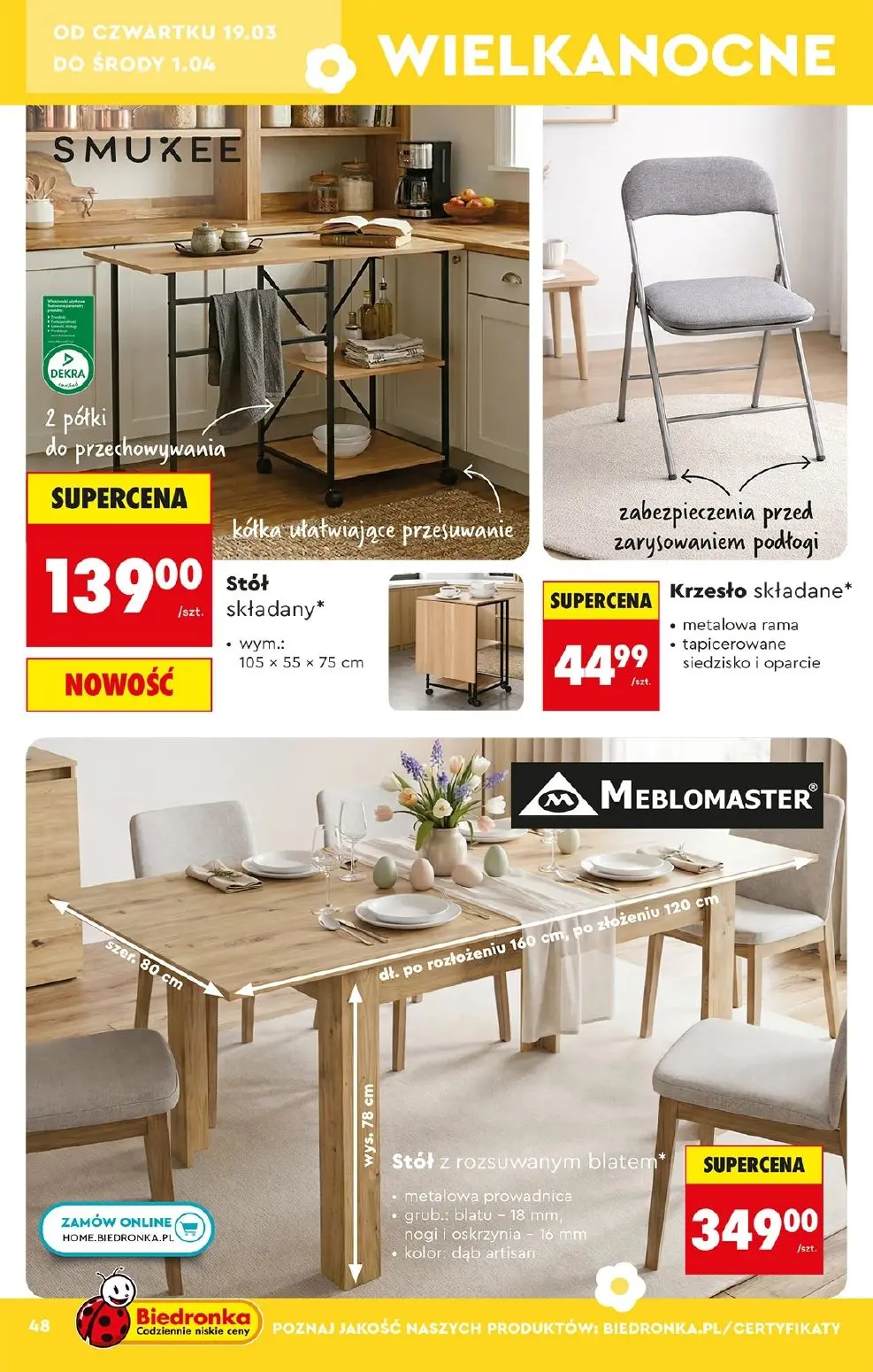 gazetka promocyjna Biedronka Hity i inspiracje Biedronki - Strona 48