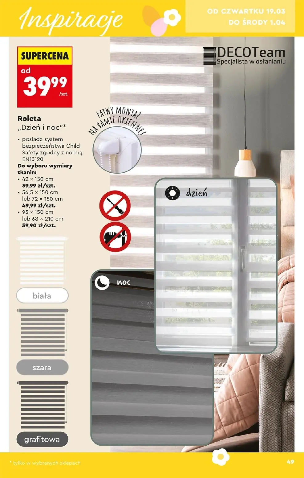 gazetka promocyjna Biedronka Hity i inspiracje Biedronki - Strona 49