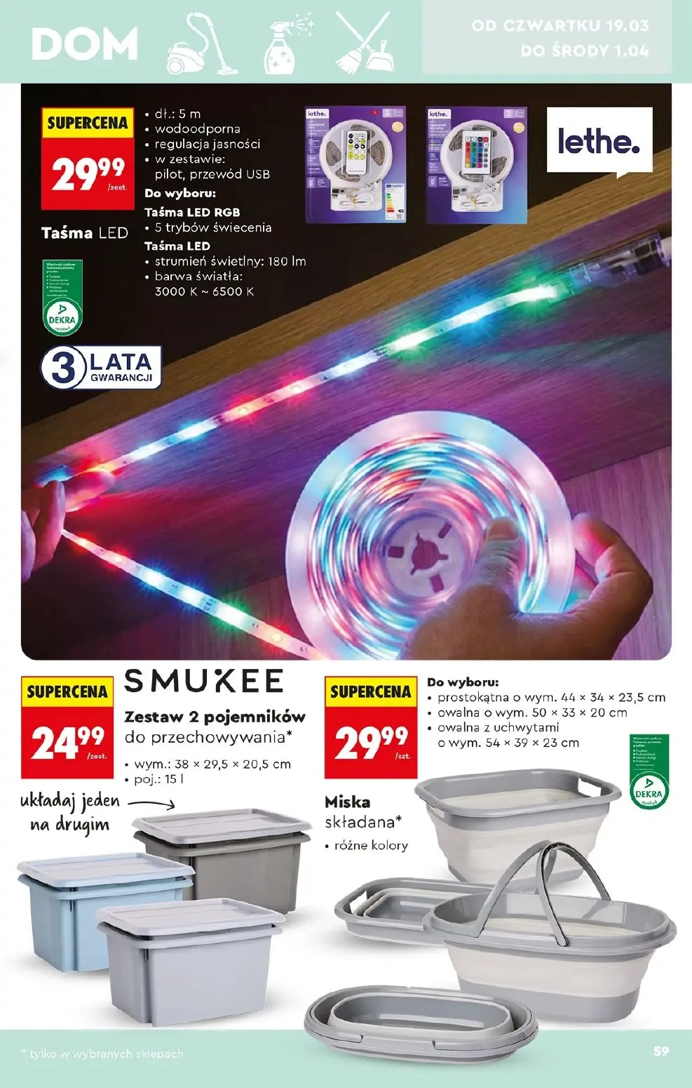 gazetka promocyjna Biedronka Hity i inspiracje Biedronki - Strona 59