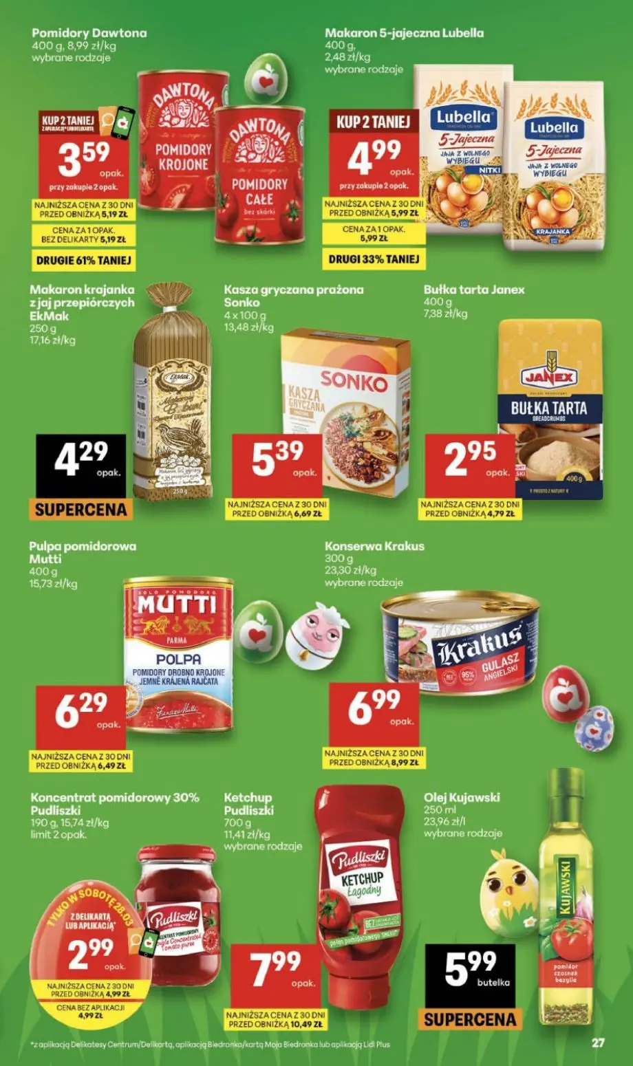 gazetka promocyjna Delikatesy Centrum Od czwartku - Strona 27