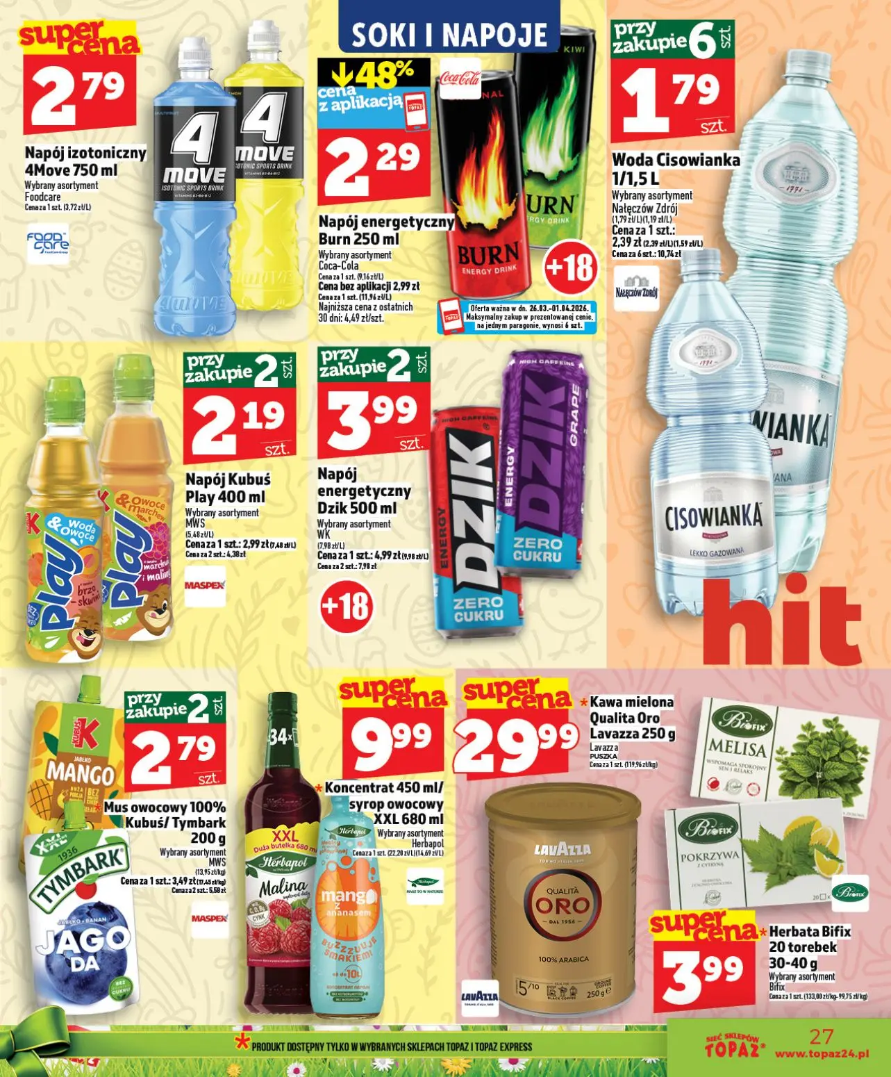 gazetka promocyjna Topaz Ceny małe - Strona 27