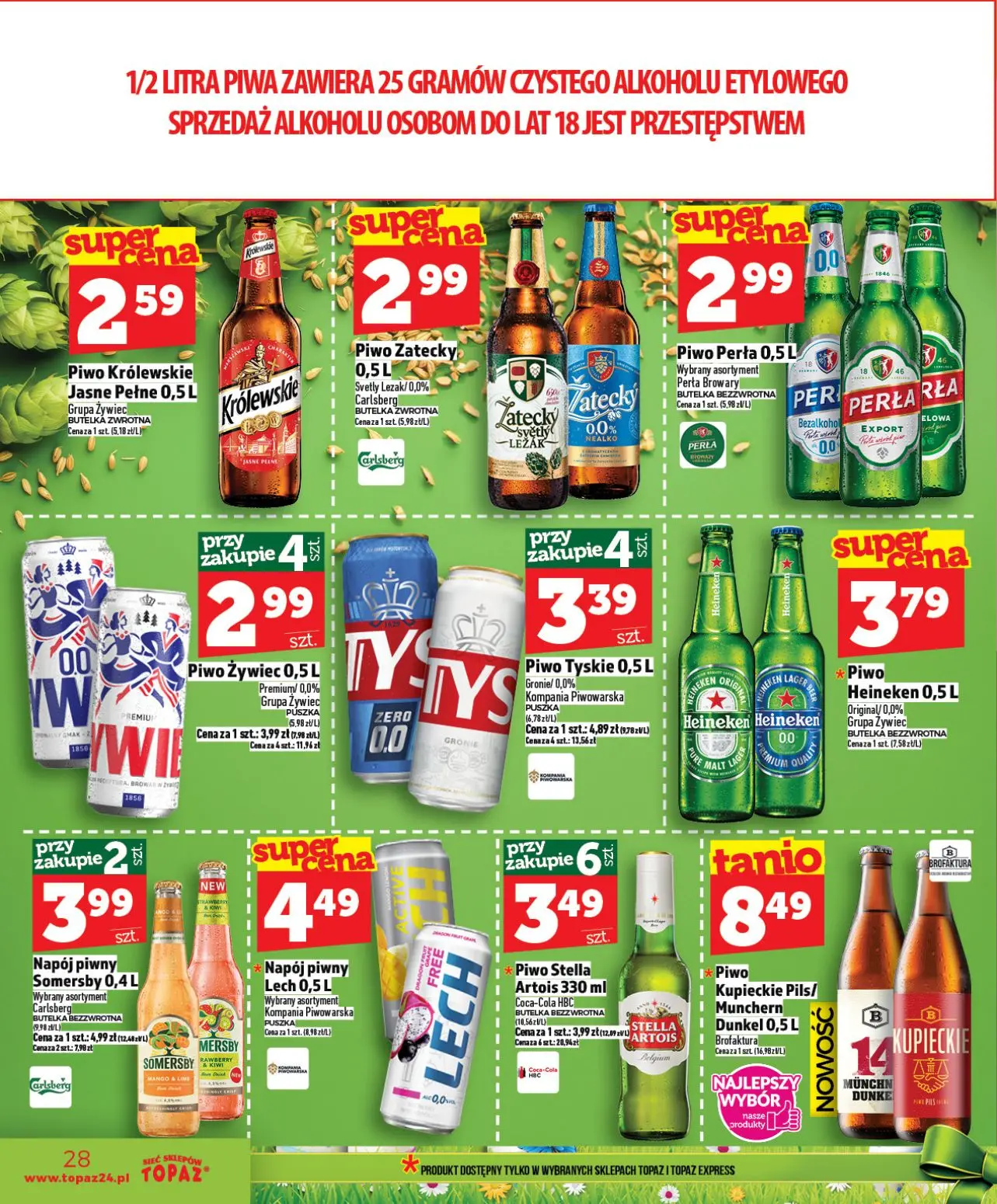 gazetka promocyjna Topaz Ceny małe - Strona 28