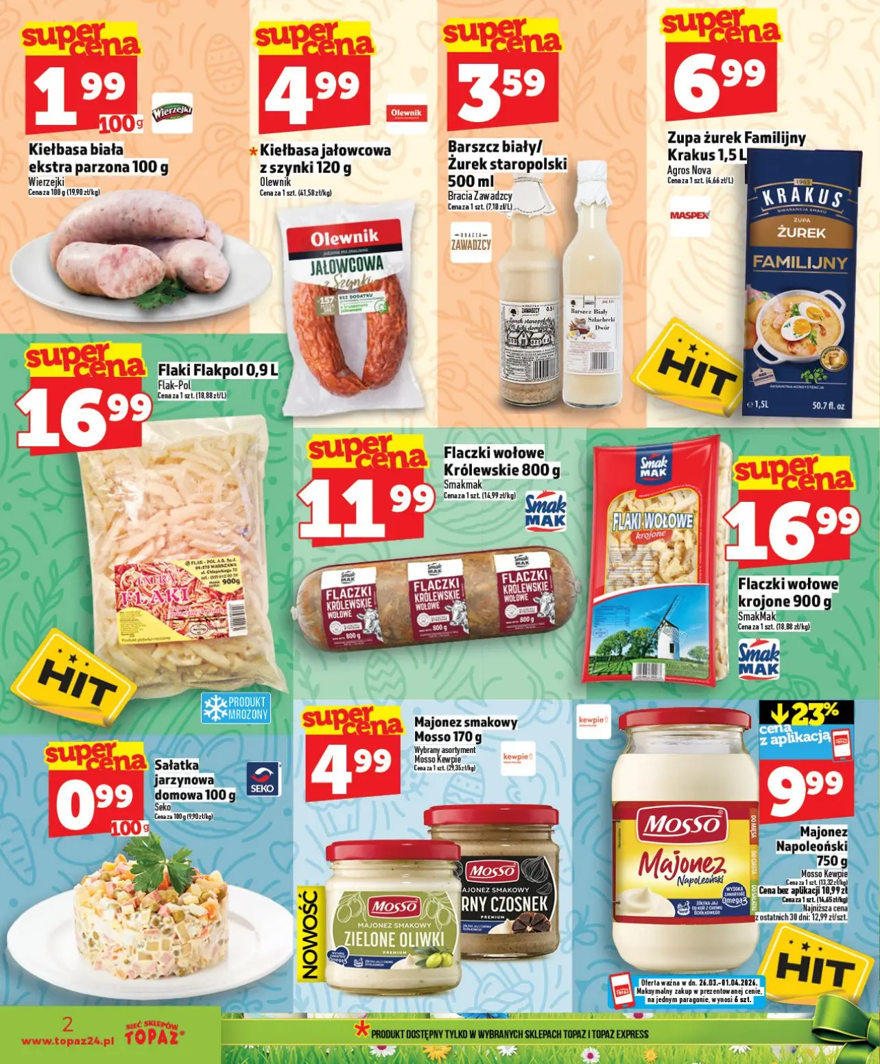 gazetka promocyjna Topaz Warszawa - Strona 2