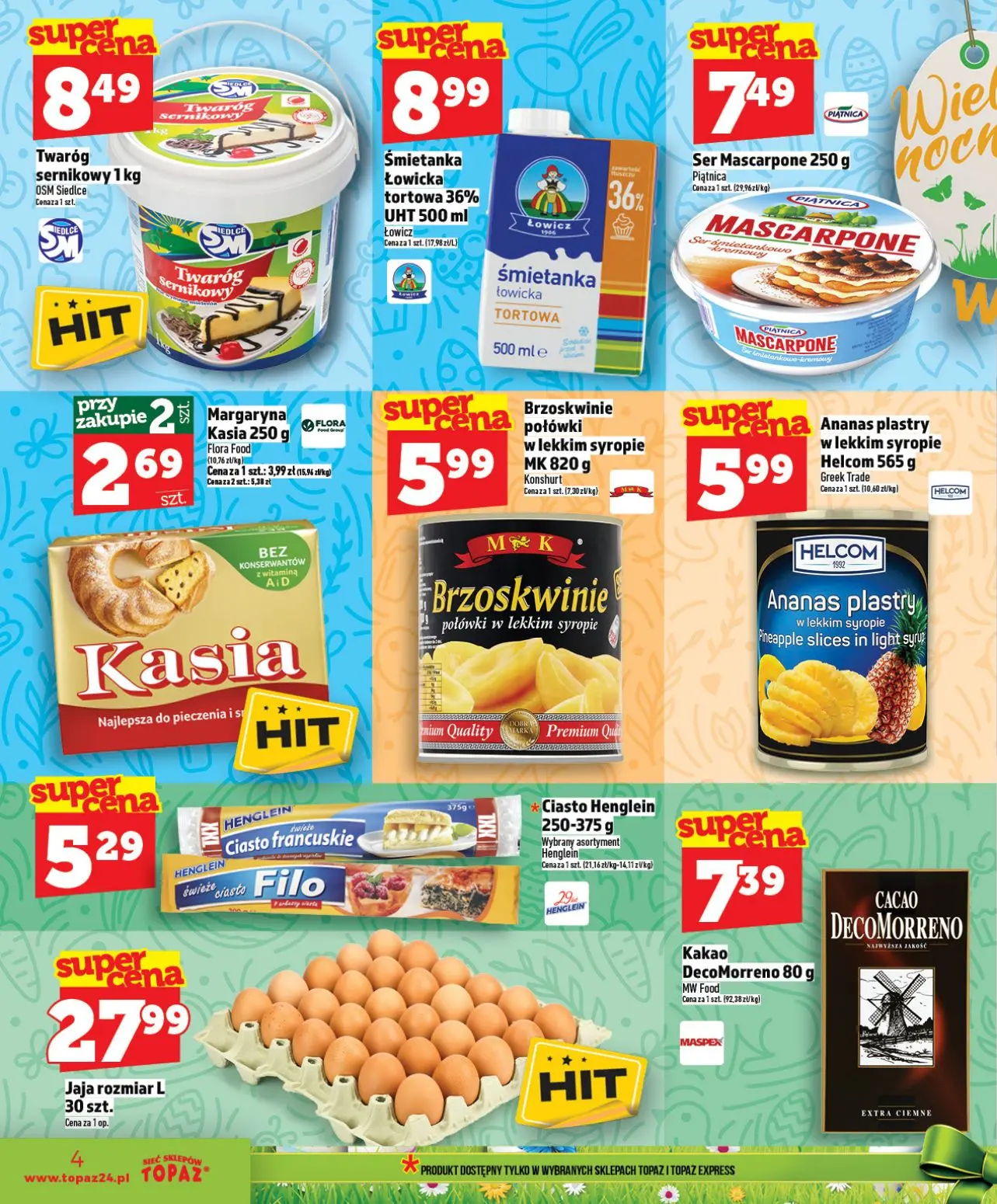 gazetka promocyjna Topaz Warszawa - Strona 4