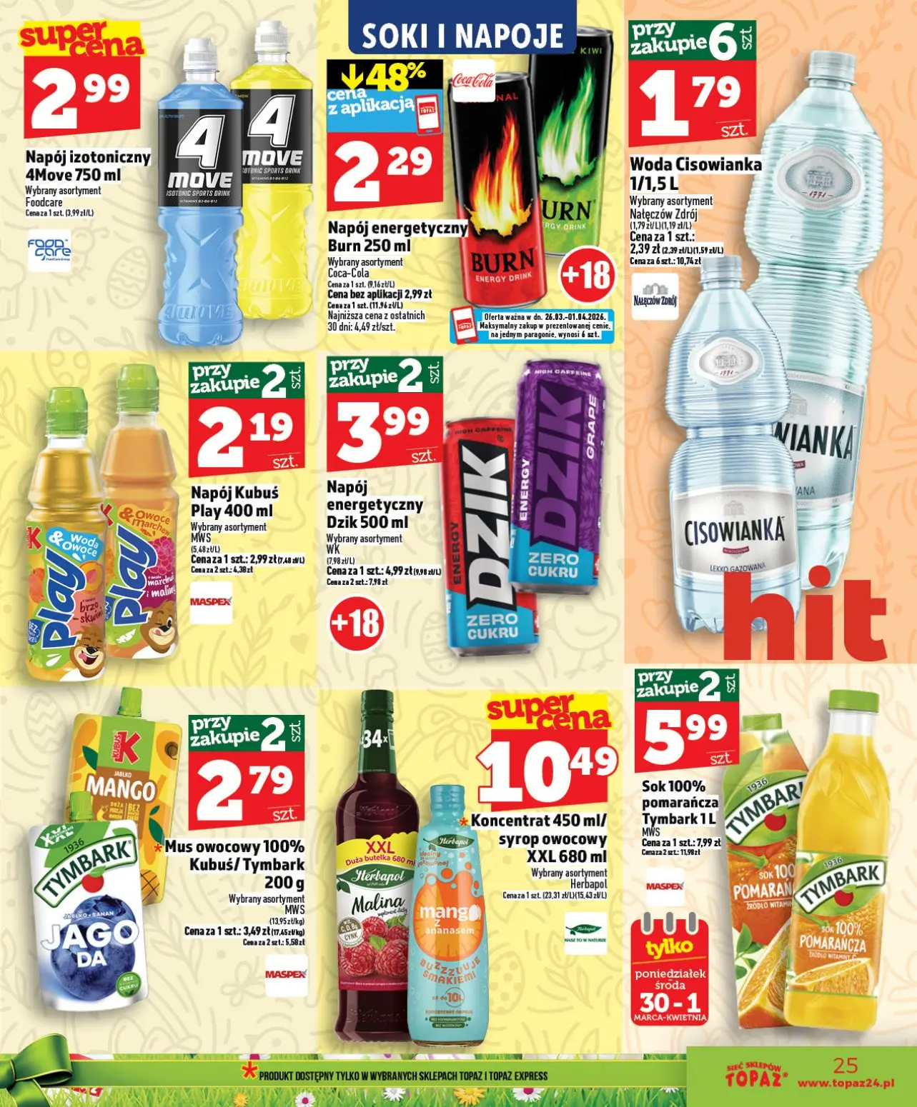 gazetka promocyjna Topaz Warszawa - Strona 25