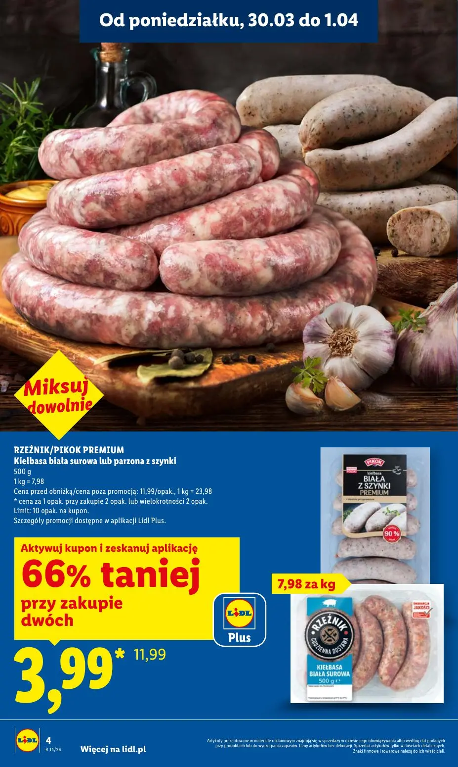 gazetka promocyjna LIDL Od poniedziałku  - Strona 4
