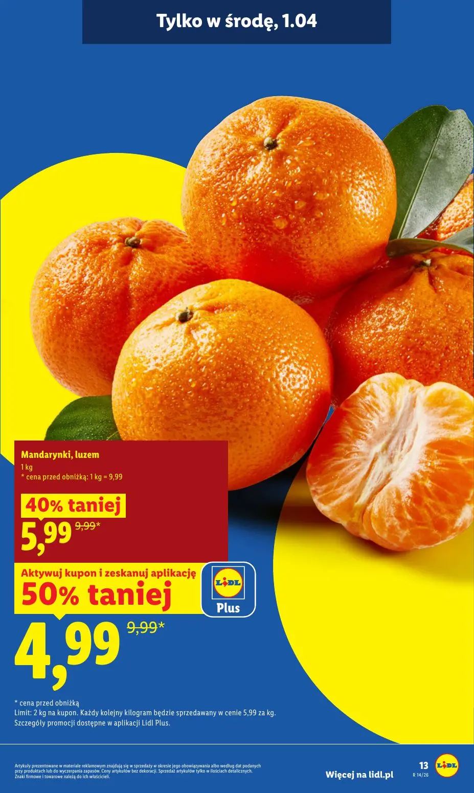 gazetka promocyjna LIDL Od poniedziałku  - Strona 13