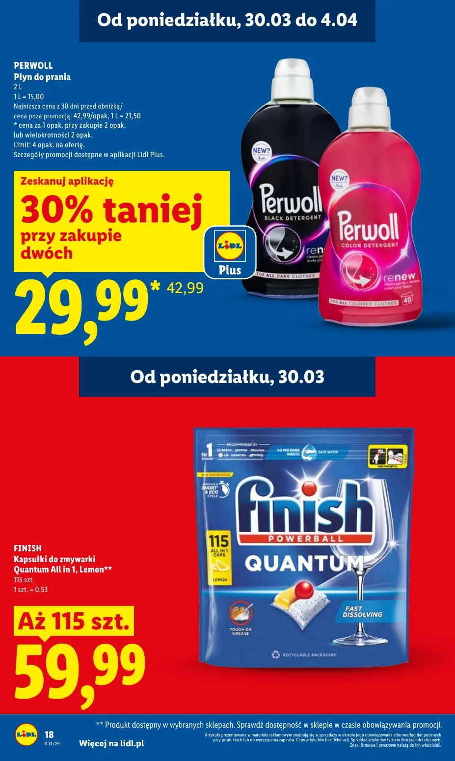 gazetka promocyjna LIDL Od poniedziałku  - Strona 18