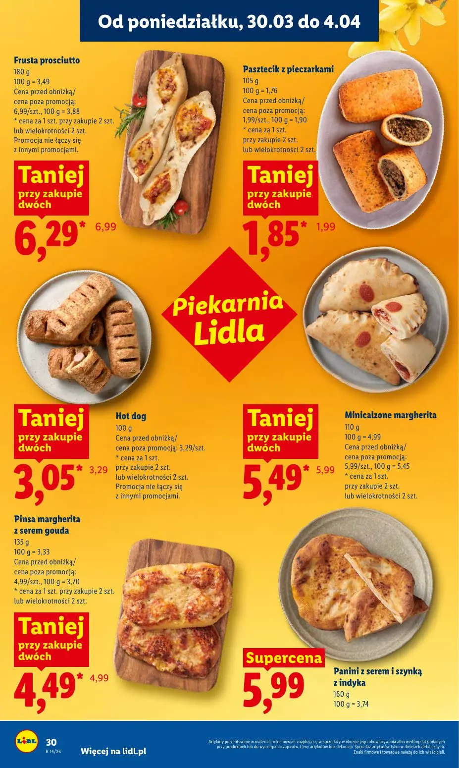 gazetka promocyjna LIDL Od poniedziałku  - Strona 30