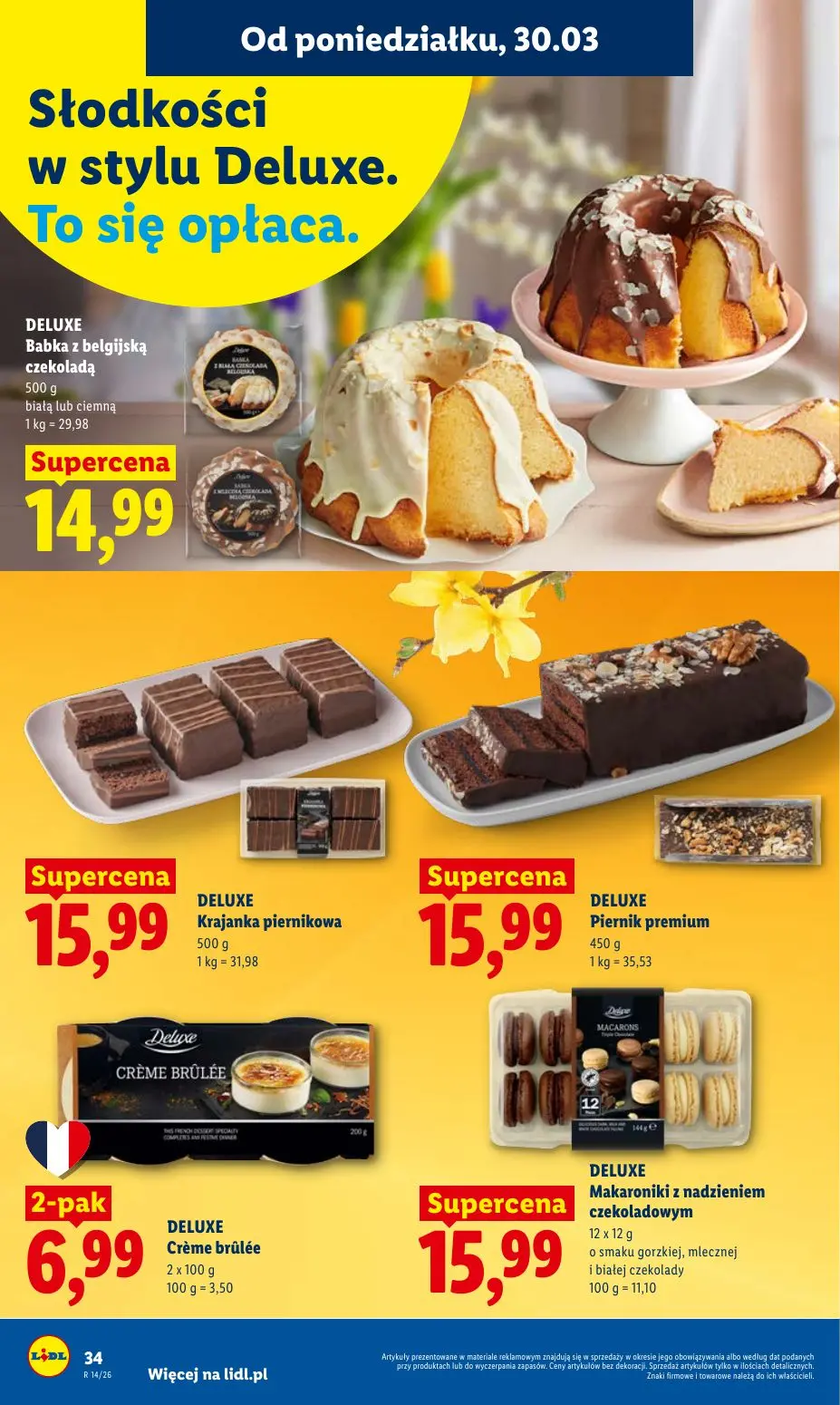 gazetka promocyjna LIDL Od poniedziałku  - Strona 34